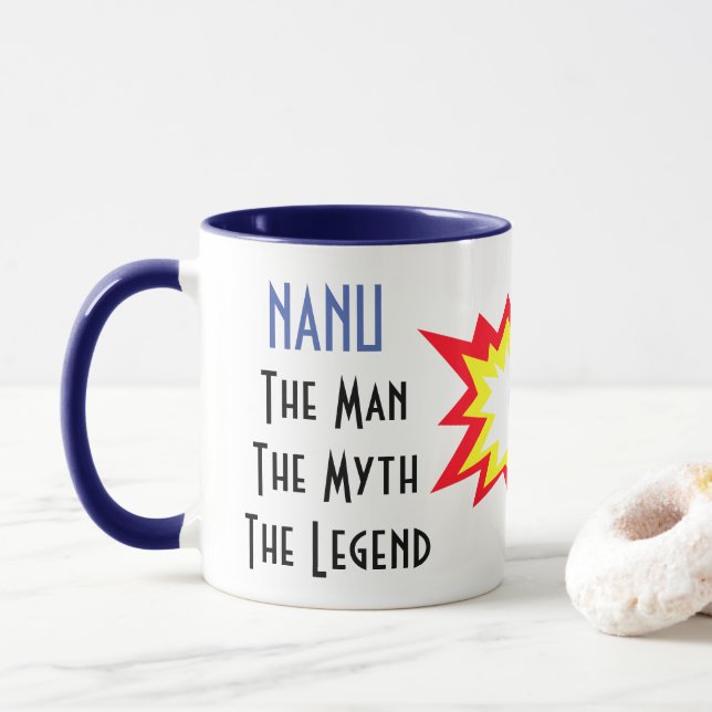 Nanu the Man Mug (With Donut)