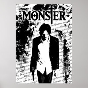 Naoki Urasawas Monster - Anime Manga Poster