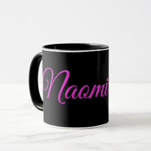 Naomi, Name With Australian Wildlife, Mug