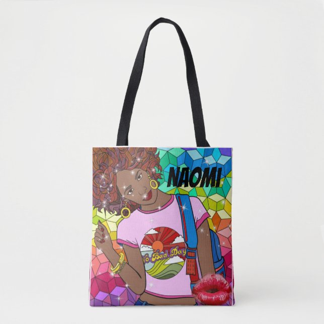 Naomi's Art Design Tote Bag (Front)