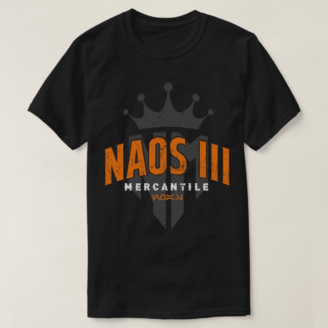 NAOS III Mercantile T-Shirt (Design Front)