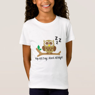 Nap All Day, Hoot All Night T-Shirt