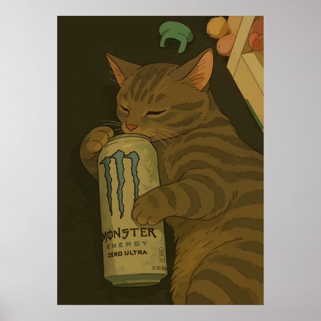 Nap cat memes  poster (Front)