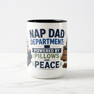 Nap Dad Department Funny Coffee Mug