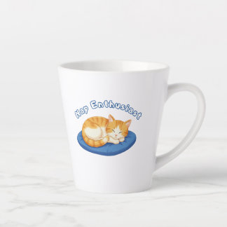 Nap Enthusiasts Latte Mug