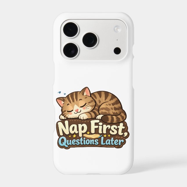 Nap First, Questions Later – Funny Sleeping (Back)