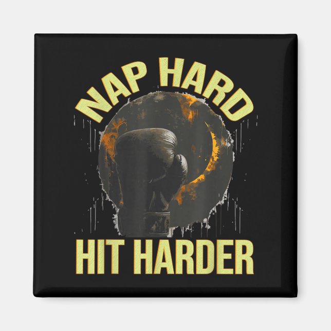 NAP Hard HIT Harder Magnet (Front)