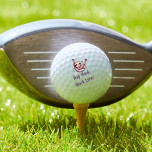 Nap Hard Sloth Golf Balls