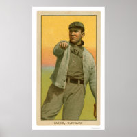 Nap Lajoie Baseball Card 1909