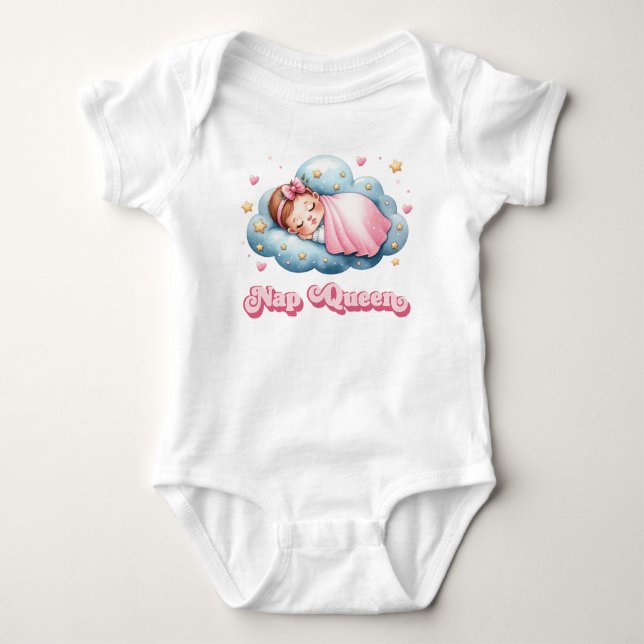 Nap Queen Baby Bodysuit (Front)