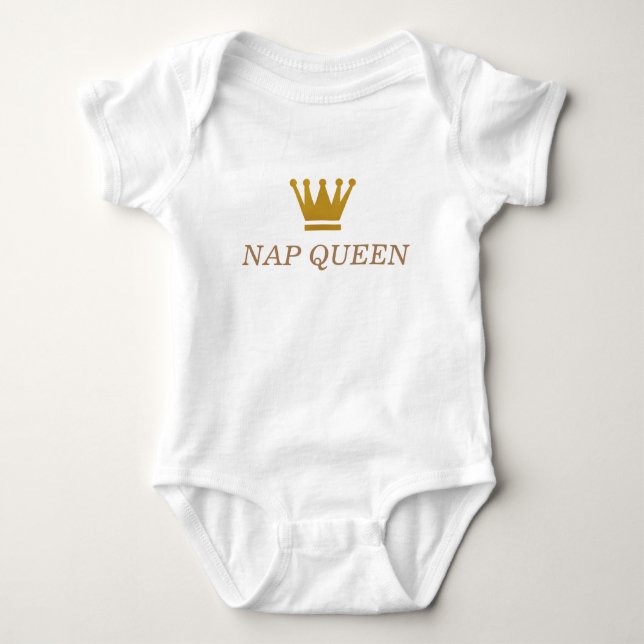 Nap Queen  Baby Jersey Bodysuit (Front)