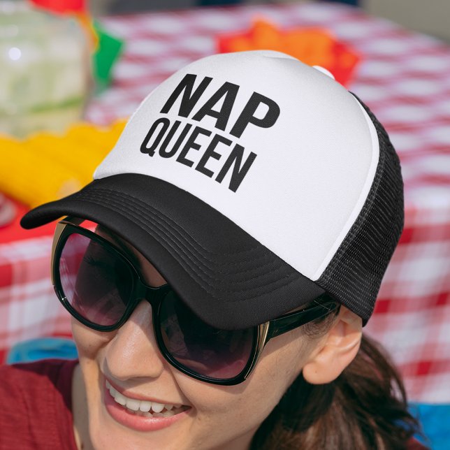 Nap Queen Trucker Hat (Creator Uploaded)
