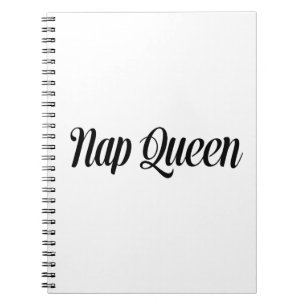 Nap Queen Typography Notebook
