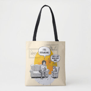 Nap Therapy Cat Therapirst Attested Tote Bag