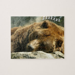 Nap Time Bear Jigsaw Puzzle