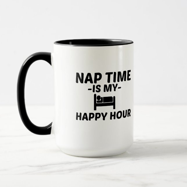 NAP TIME HAPPY HOUR MUG (Left)