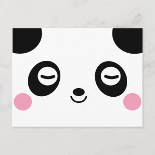 Nap Time Panda Postcard