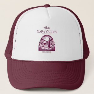 napa bachelorette party trucker hat