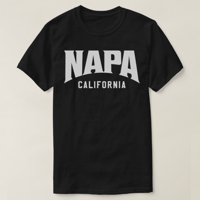 Napa California  T-Shirt (Design Front)