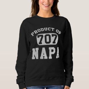 Napa California Vintage Retro Area Code Sweatshirt