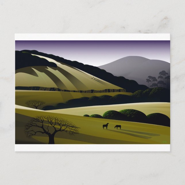 Napa Hills Postcard (Front)