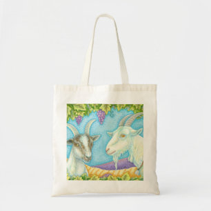 Napa Valley Billy Goat Kid Grapes Tote Bag