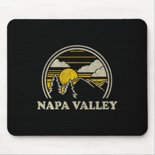 Napa Valley California Ca T Shirt Vintage Hiking M Mouse Mat