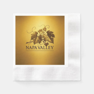 Napa Valley California Event Party Napkin