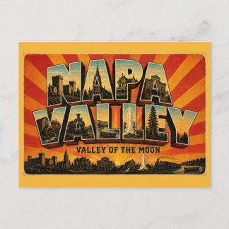 Napa Valley California Historic Landmarks Postcard