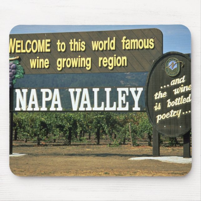 Napa Valley, California, USA Mouse Mat (Front)