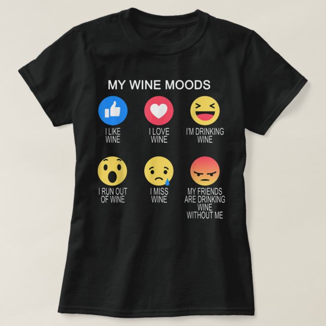 Napa Valley Wine Funny Humour Accessories for Wome T-Shirt (Design Front)