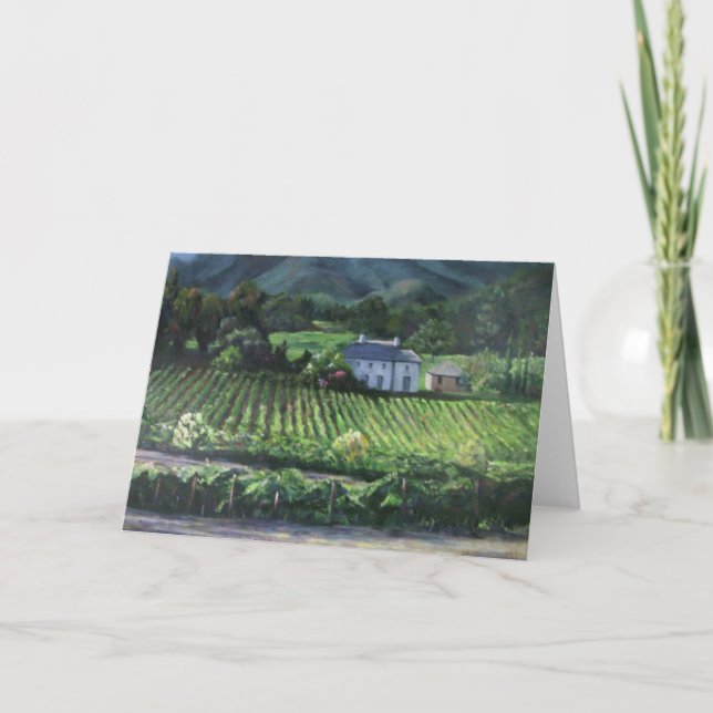Napa Vineyard Card (Front)