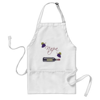 Napa Vintage Wine Bottle Standard Apron