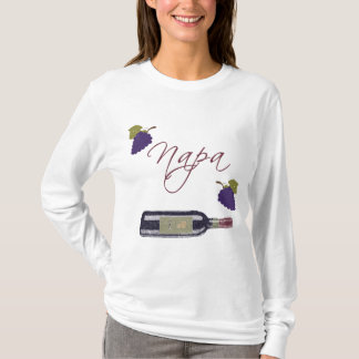 Napa Vintage Wine Bottle T-Shirt