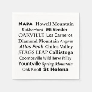 Napa Wine Country Napkins