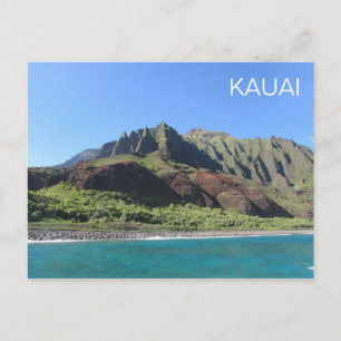 Napali Coast Kauai, Hawaii Postcard