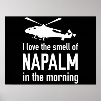 Napalm In The Morning Poster