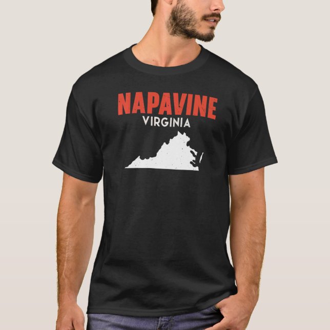 Napavine Washington USA State America Travel Washi T-Shirt (Front)