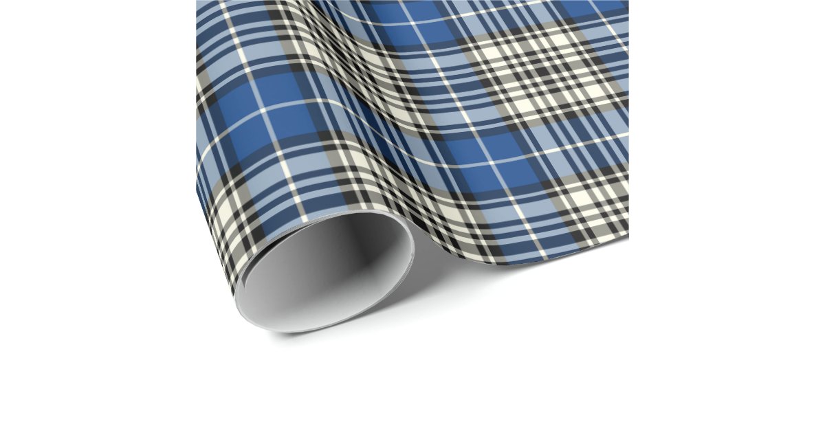 Napier Clan Tartan Wrapping Paper Zazzle