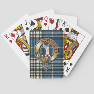 Napier Tartan & Badge Playing Cards
