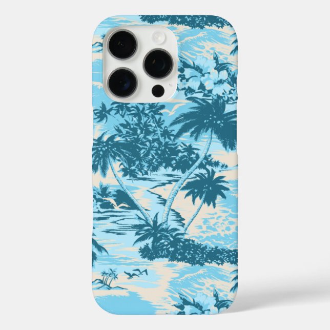 Napili Bay Hawaiian Tropical Turquoise Case-Mate iPhone Case (Back)
