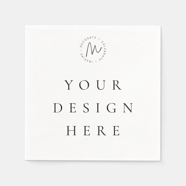 Napkin Printing Custom Design (Front)