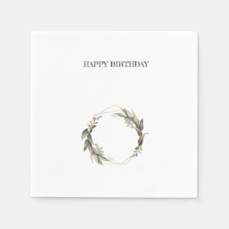 Napkins Birthday Party Supplies Tableware 