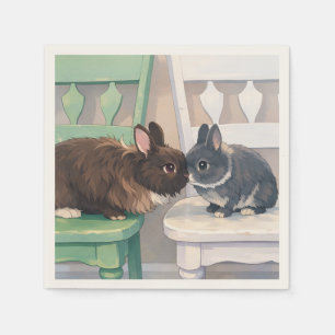 Napkins (Qty 50) Two Rabbits
