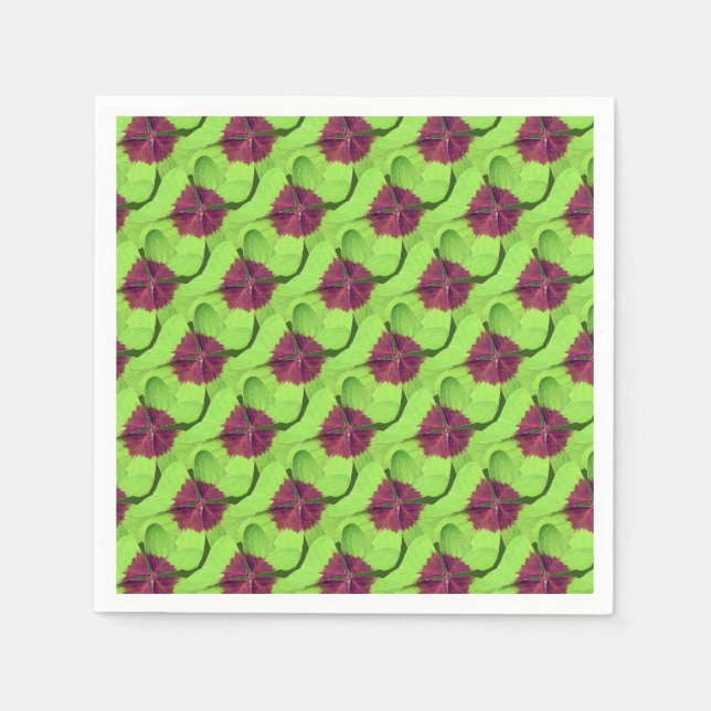 Napkins (Shamrocks) St. Patricks Day (Front)