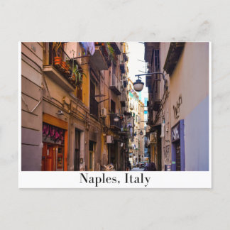 Naples Alley (Naples, Italy) Postcard