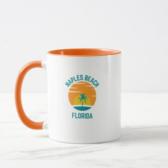 Naples Beach Florida Coffee Mug (Left)