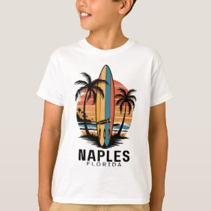 Naples Beach Florida Surfing Surfer _1  T-Shirt