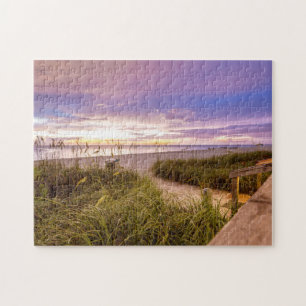 Naples Beach Shore and Calm Ocean Florida Jigsaw Puzzle