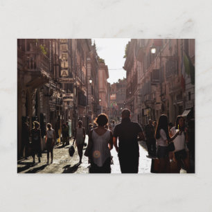 Naples Buildings Holiday Postcard